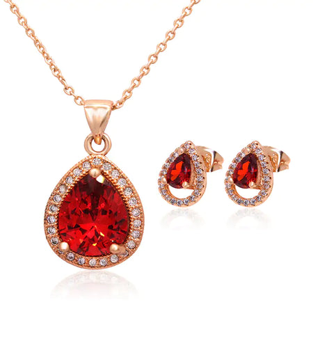 Zircon Jewelry Set