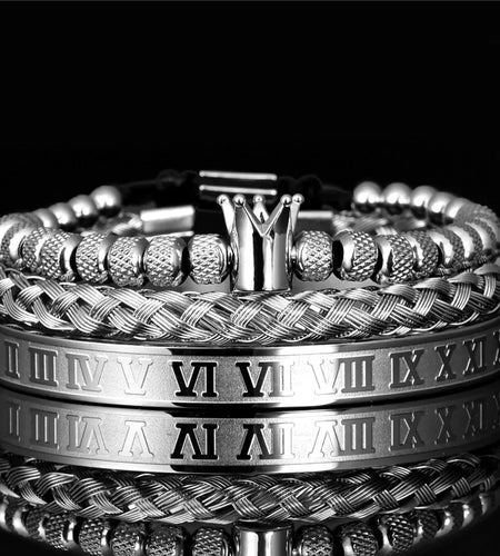 Royal Crown Charm Bracelet