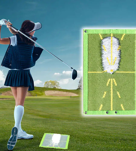 Golf Training Mat for Swing Detection